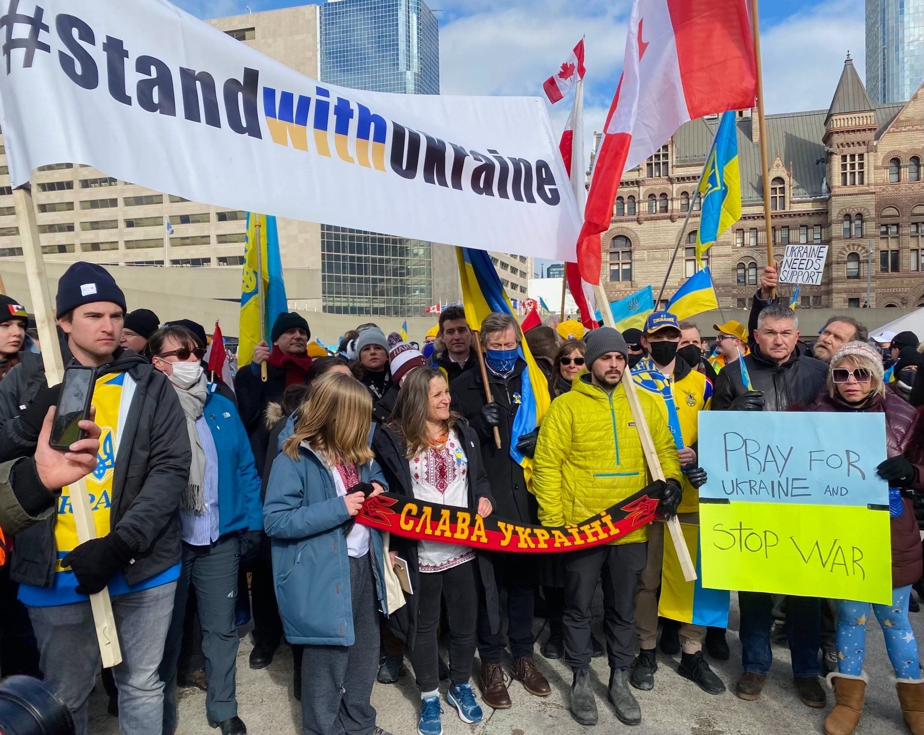 Canada’s Deputy PM Posed With A Ukrainian Fascist Symbol